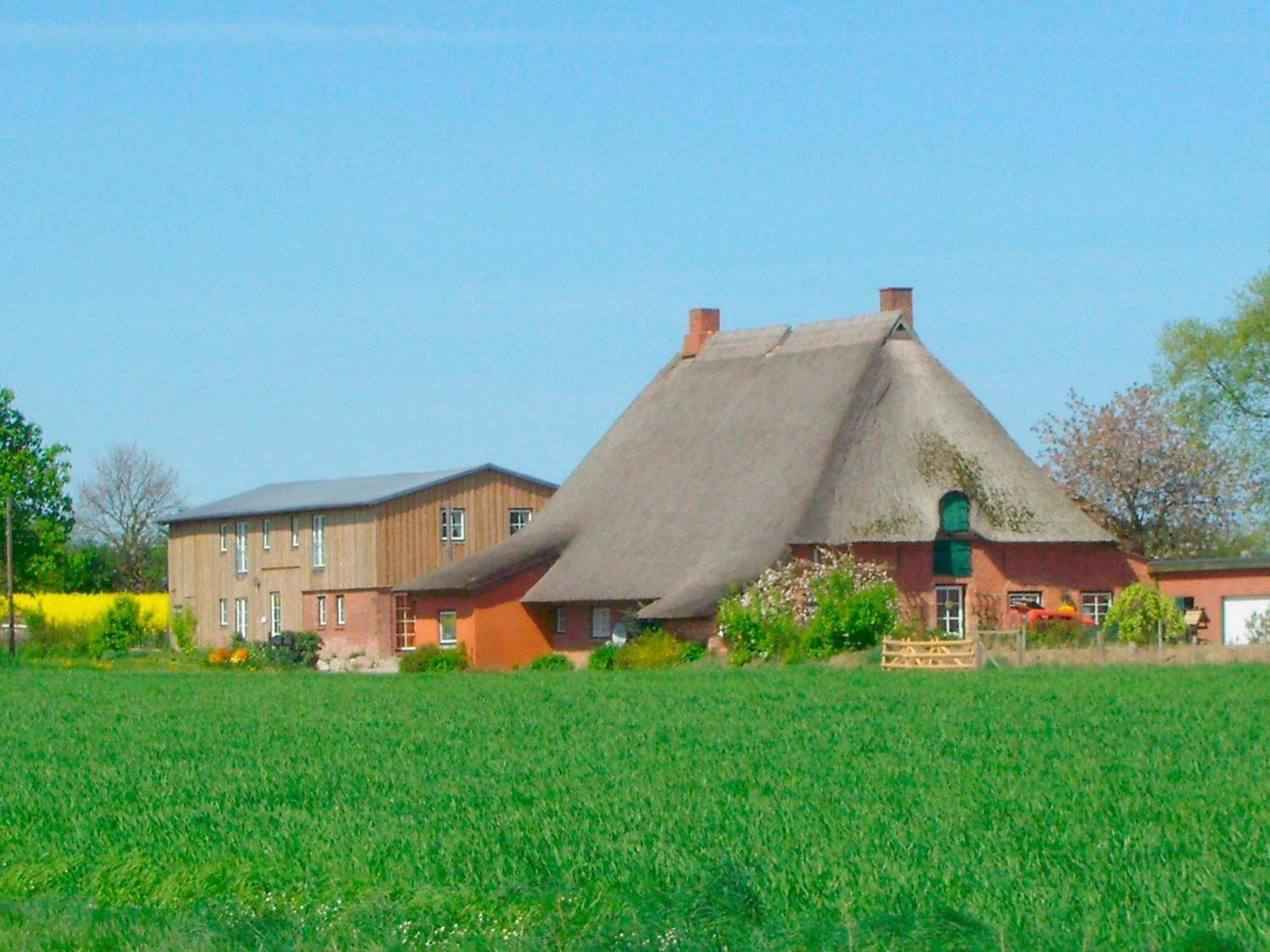 "Hof Triangel - Whg 2" - Bauernhofurlaub Apartment Riepsdorf Екстериор снимка
